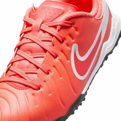 Nike Fußballschuhe<· Jr. Tiempo Legend 10 Academy TF hot lava-white