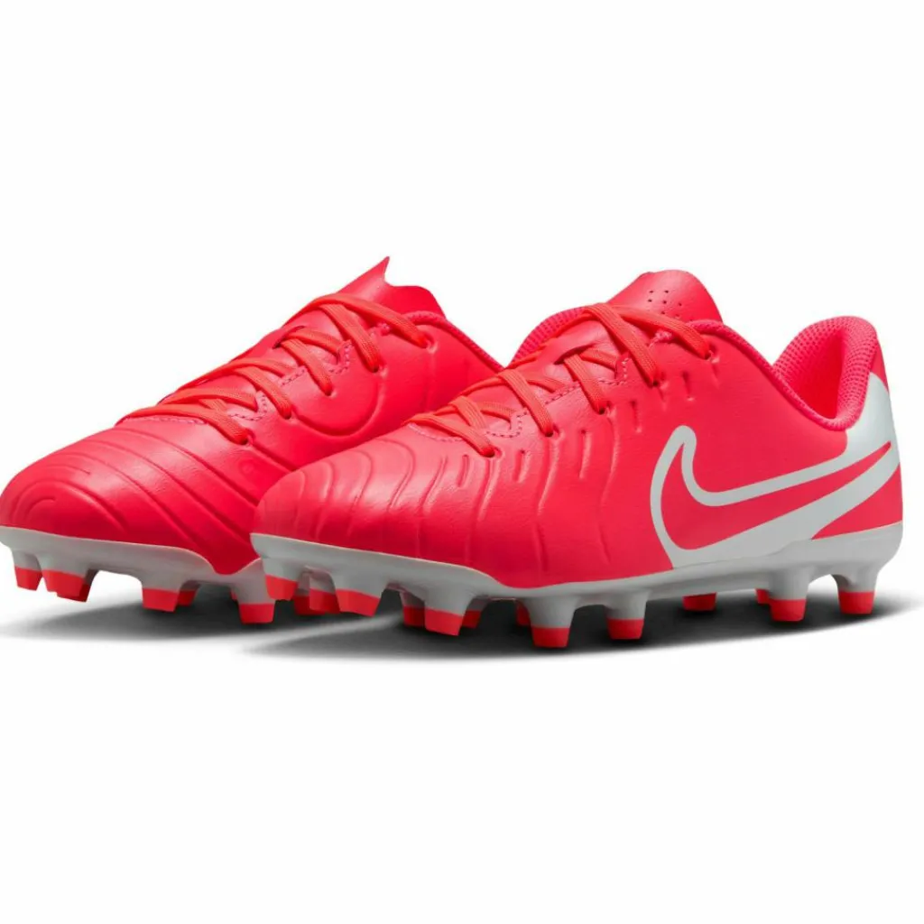 Nike Fußball|Fußball<· Jr. Tiempo Legend 10 Club MG hot lava-white