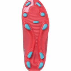 Nike Fußballschuhe<· JR VAPOR 16 CLUB FG/MG ember glow-aurora green