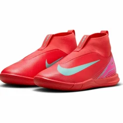 Nike Fußballschuhe<· JR ZOOM SUPERFLY 10 ACADEMY IC ember glow-aurora green