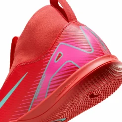 Nike Fußballschuhe<· JR ZOOM SUPERFLY 10 ACADEMY IC ember glow-aurora green