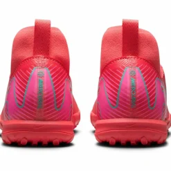Nike Fußballschuhe<· JR ZOOM SUPERFLY 10 ACADEMY TF ember glow-aurora green