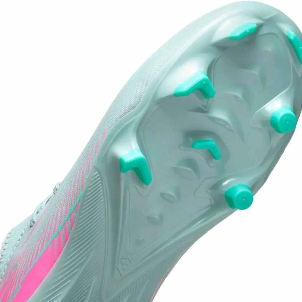 Nike Fußballschuhe<· JR ZOOM VAPOR 16 ACADEMY FG-MG ocean cube-pink blast