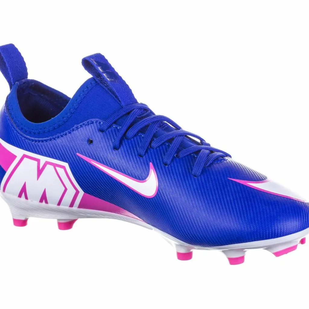 Nike Fußball|Fußball<· JR ZOOM VAPOR 16 ACADEMY FG-MG racer blue-white
