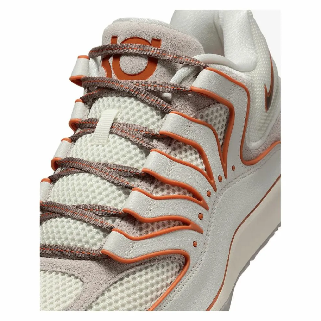 Nike Hallenschuhe<· KD18 Rise Weiß weissorange