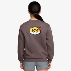 Nike Pullover & Sweats<· KM K NK CLUB FLC CREW LS plum eclipse-black