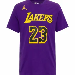 Nike Basketball|Basketball<· LEBRON JAMES LOS ANGELES LAKERS field purple
