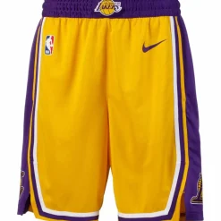 Nike Basketball|Basketball<· Los Angeles Lakers amarillo-field purple-white