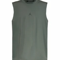 Nike Basketball|Basketball<· M J DF SPT ESS SLVS TOP vintage lichen