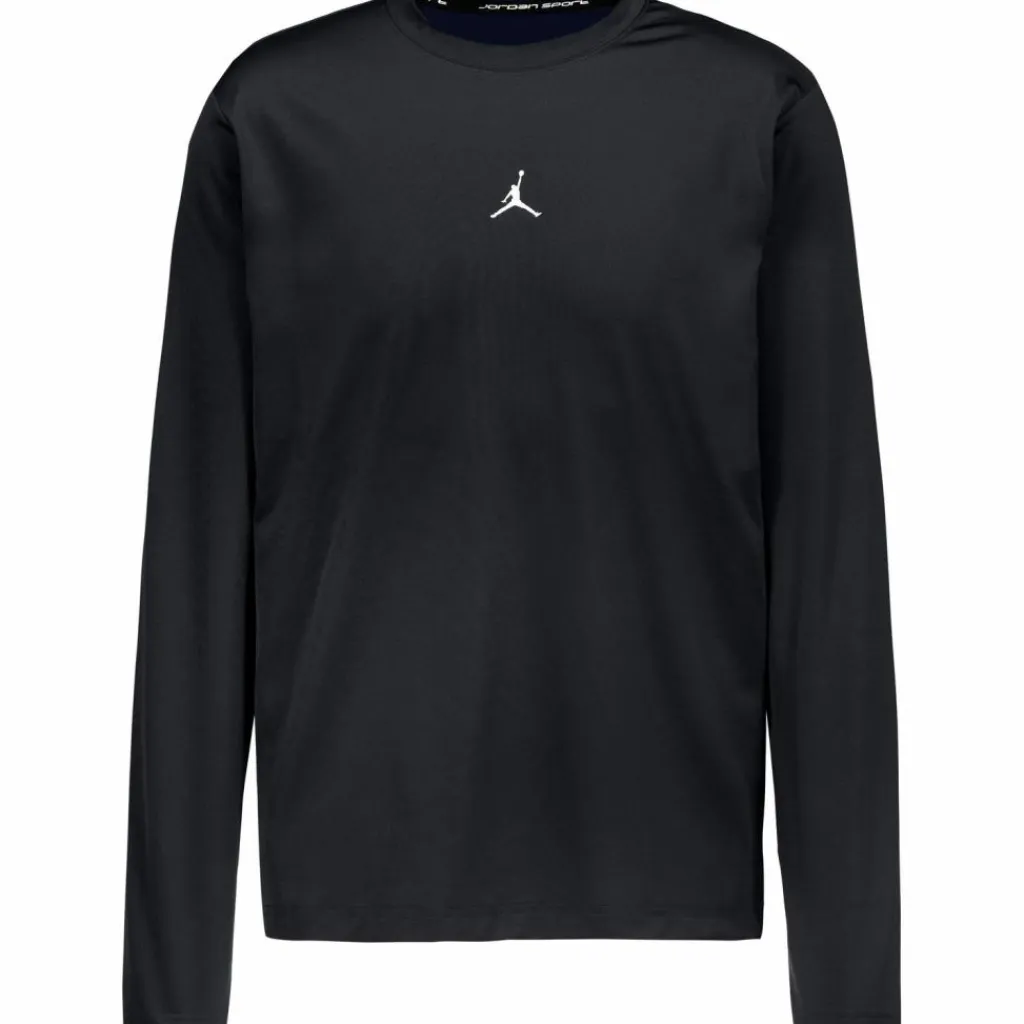 Nike Shirts|Basketball<· M J DF SPT ESS LS TOP black