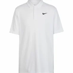 Nike Tennis|Tennis<· M NKCT DF POLO SOLID white-black