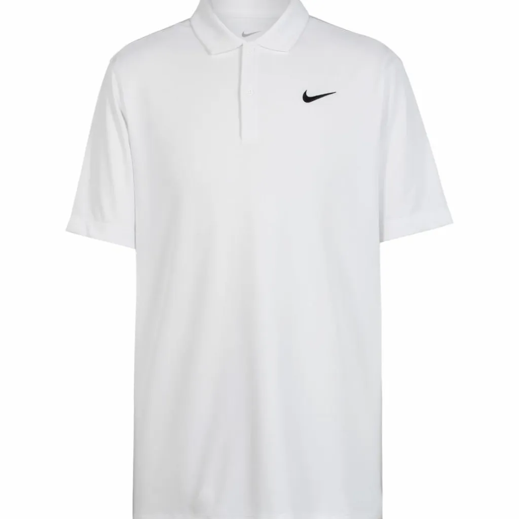 Nike Tennis|Tennis<· M NKCT DF POLO SOLID white-black