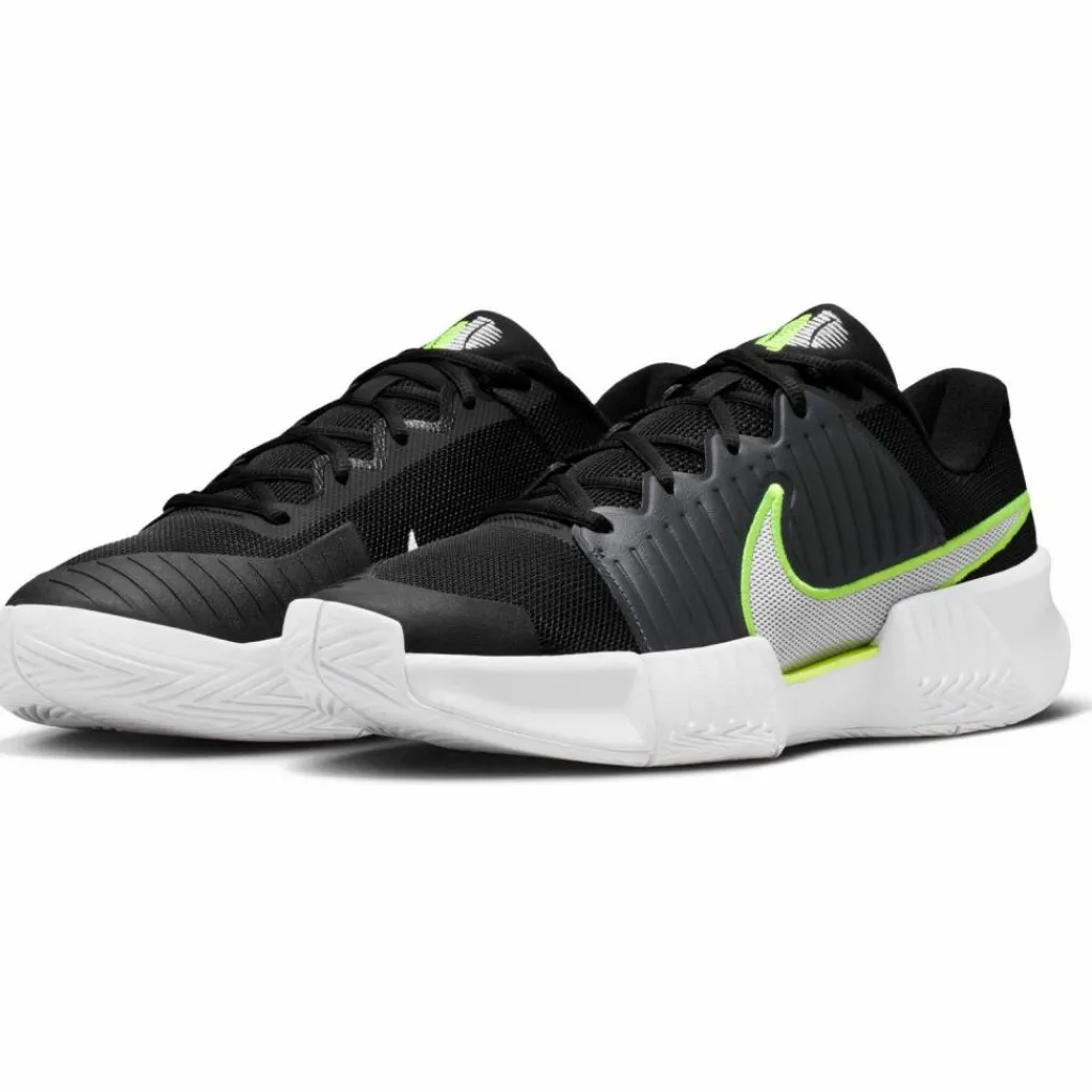 Nike Tennis<· M ZOOM GP CHALLENGE PRO HC black-white-anthracite-volt