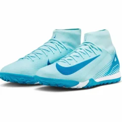 Nike Fußballschuhe<· Mercurial ZM SUPERFLY 10 ACADEMY TF glacier blue-blue orbit