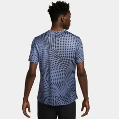 Nike Shirts<· Miler world indigo-reflective silv