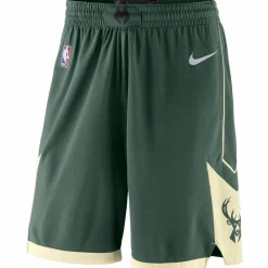 Nike Basketball|Basketball<· MILWAUKEE BUCKS fir-flat opal-white