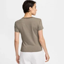 Nike Shirts<· NSW mink brown striped