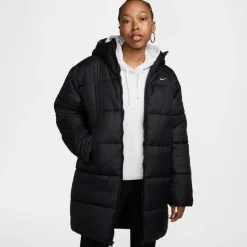 Nike Mäntel|Winterjacken<· NSW Classic Therma Fit black-white