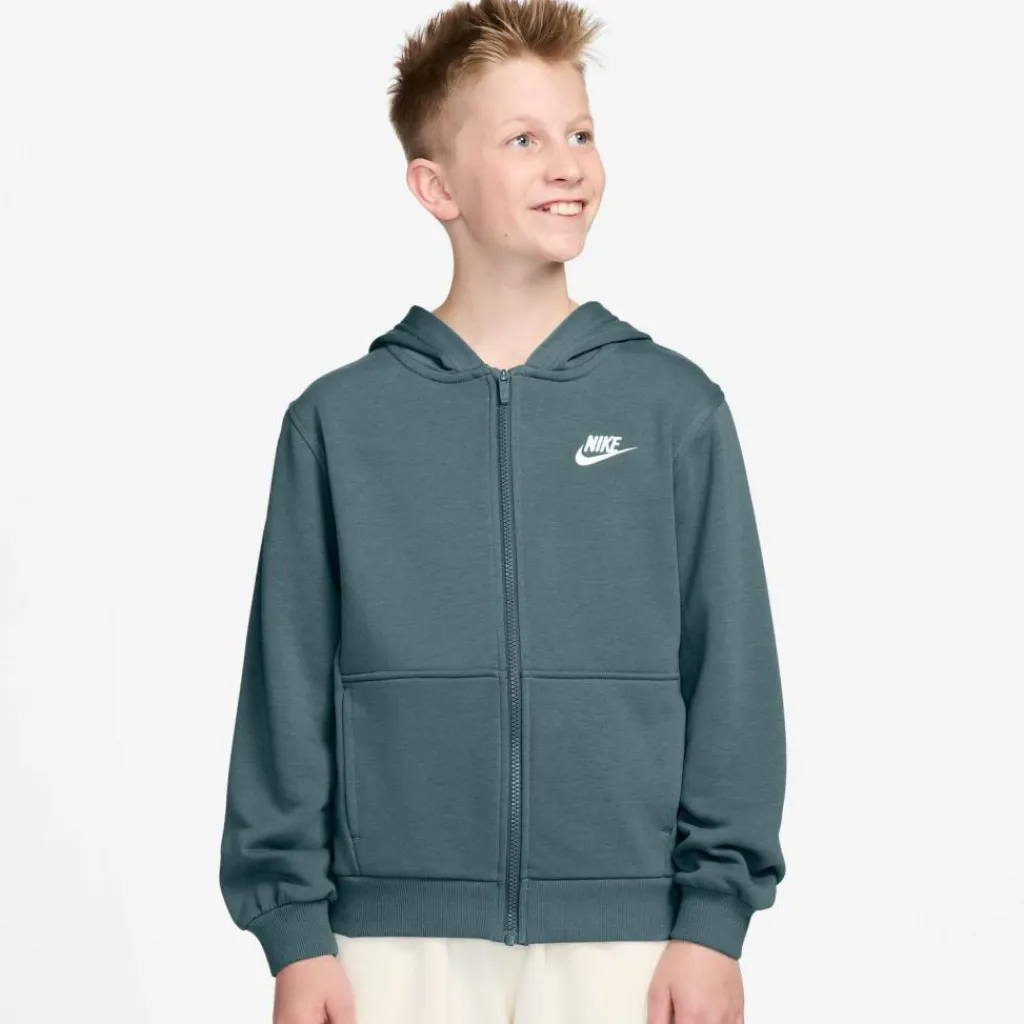 Nike Pullover & Sweats|Jacken<· NSW CLUB mineral slate-white