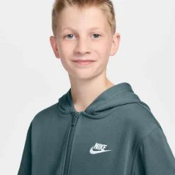 Nike Pullover & Sweats|Jacken<· NSW CLUB mineral slate-white