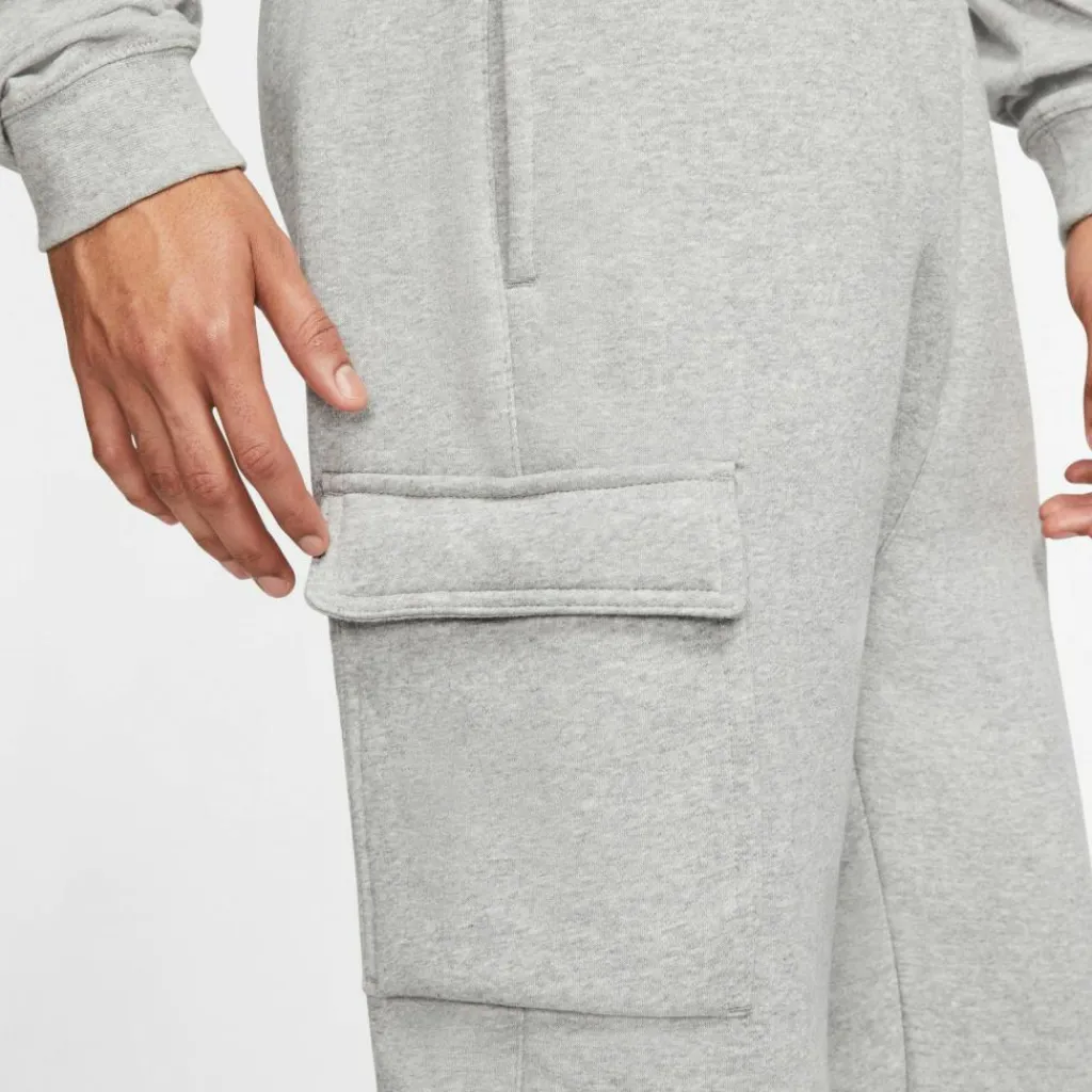 Nike Loungewear<· NSW Club dk grey heather-matte silver-white