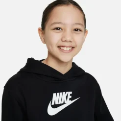 Nike Pullover & Sweats<· NSW CLUB FLEECE CROP black-white