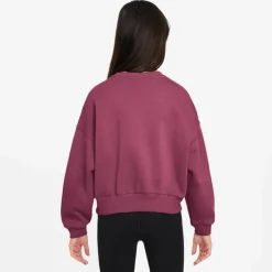 Nike Pullover & Sweats<· NSW CLUB FLEECE sweet beet-sweet beet-white