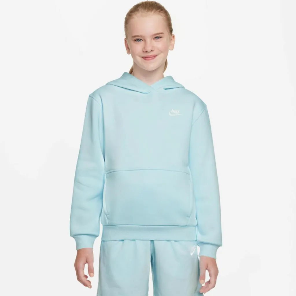 Nike Pullover & Sweats<· NSW CLUB FLEECE glacier blue-white