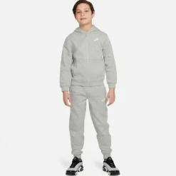 Nike Trainingsanzüge<· NSW CLUB FLEECE dk grey heather-white