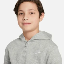 Nike Trainingsanzüge<· NSW CLUB FLEECE dk grey heather-white