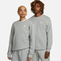 Nike Training|Pullover & Sweats<· NSW Club Fleece dark grey heather-white