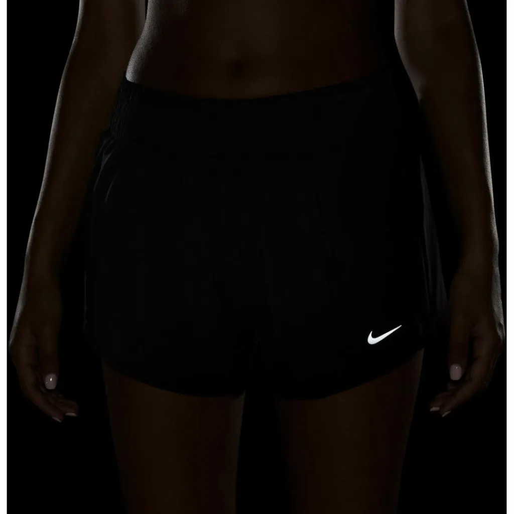 Nike Hosen<· One Dri Fit black-reflective silv