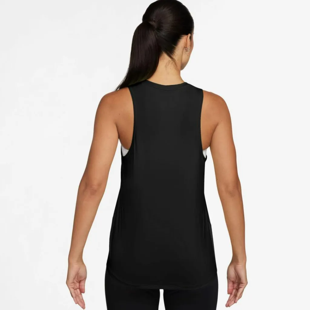 Nike Tops & Tanks<· ONE SWSH HBR black-white