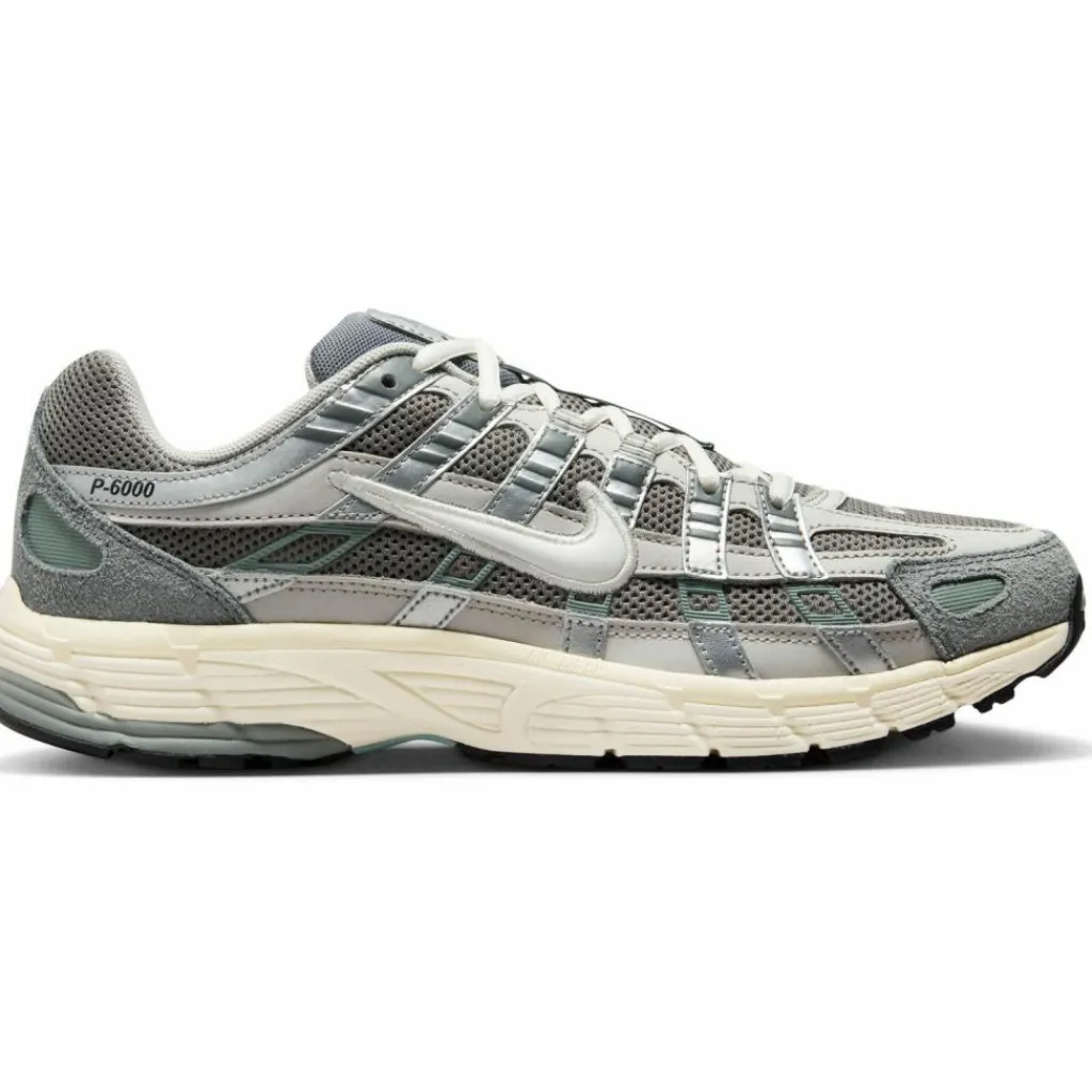 Nike Streetwear|Sneaker<· P-6000 flat pewter-white-light iron ore
