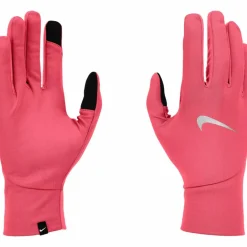 Nike Laufhandschuhe<· PACER LIGHTWEIGHT RG aster pink-black-silver