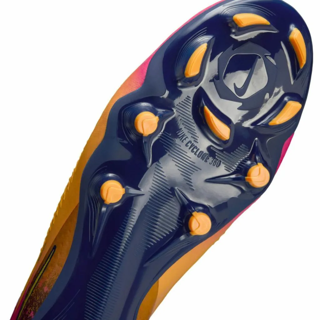 Nike Fußball|Fußball<· PHANTOM 6 LOW ACAD FG-MG EH laser orange-lemon venom-blue void