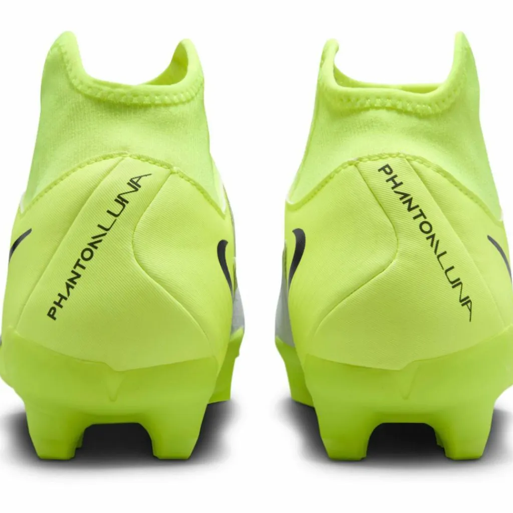 Nike Fußballschuhe<· PHANTOM LUNA II ACADEMY FG-MG metallic silver-black-volt