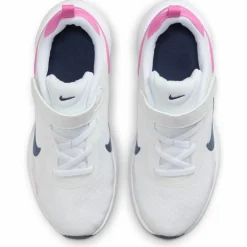 Nike Laufen|Laufschuhe<· Revolution 7 white-midnight navy-playful pink