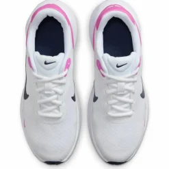 Nike Laufen|Laufschuhe<· REVOLUTION 7 GS white-midnight navy-playful pink