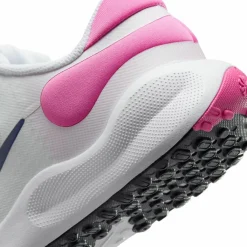Nike Laufen|Laufschuhe<· REVOLUTION 7 GS white-midnight navy-playful pink
