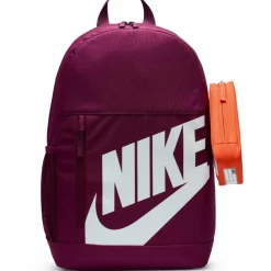 Nike Rucksäcke<· Rucksack ELEMENTAL bordeaux-orange-white