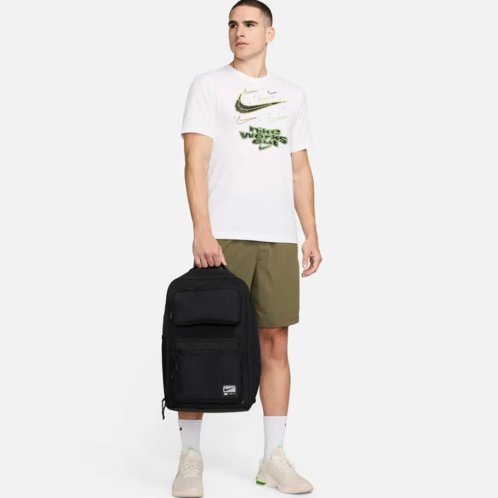 Nike Trainingsrucksäcke|Rucksäcke<· Rucksack NK UTILITY SPEED BKPK - 2.0 black-black-white