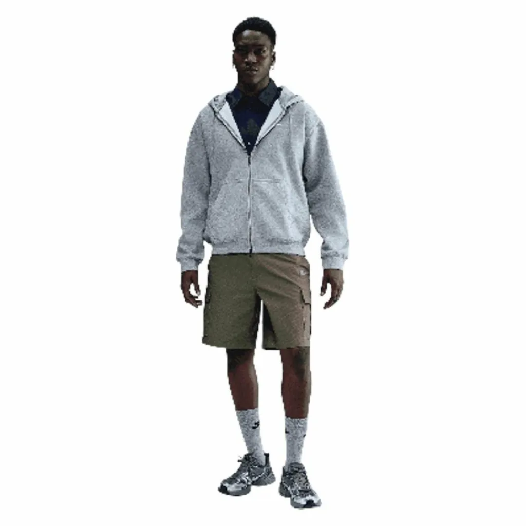 Nike Pullover & Sweats<· Solo Swoosh Hoody graugrau