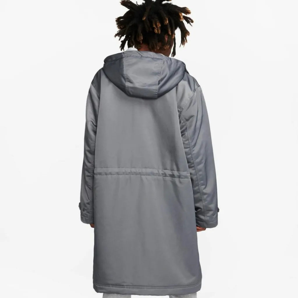 Nike Mäntel<· Stadium iron grey-white
