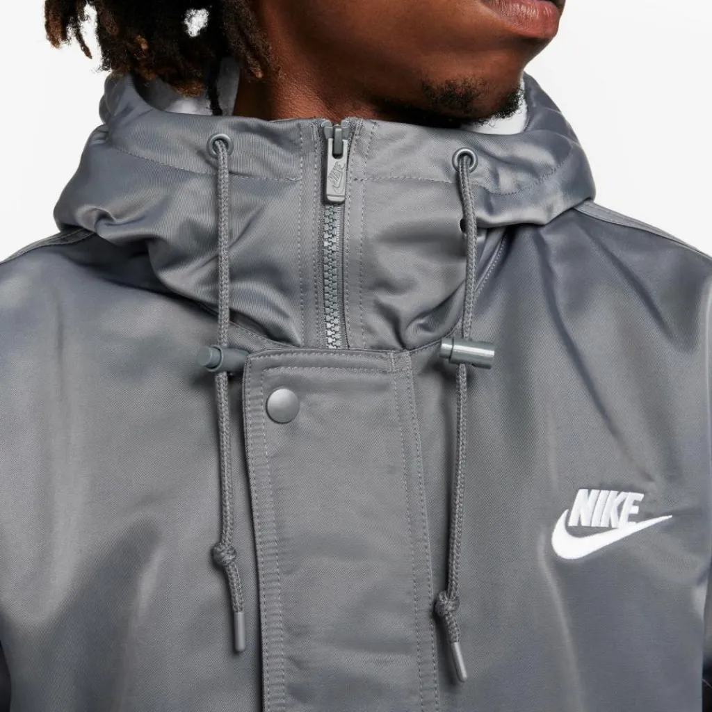 Nike Mäntel<· Stadium iron grey-white