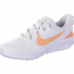 Nike Laufen|Laufschuhe<· STAR RUNNER 4 NN PS summit white-white-black-apricot agate