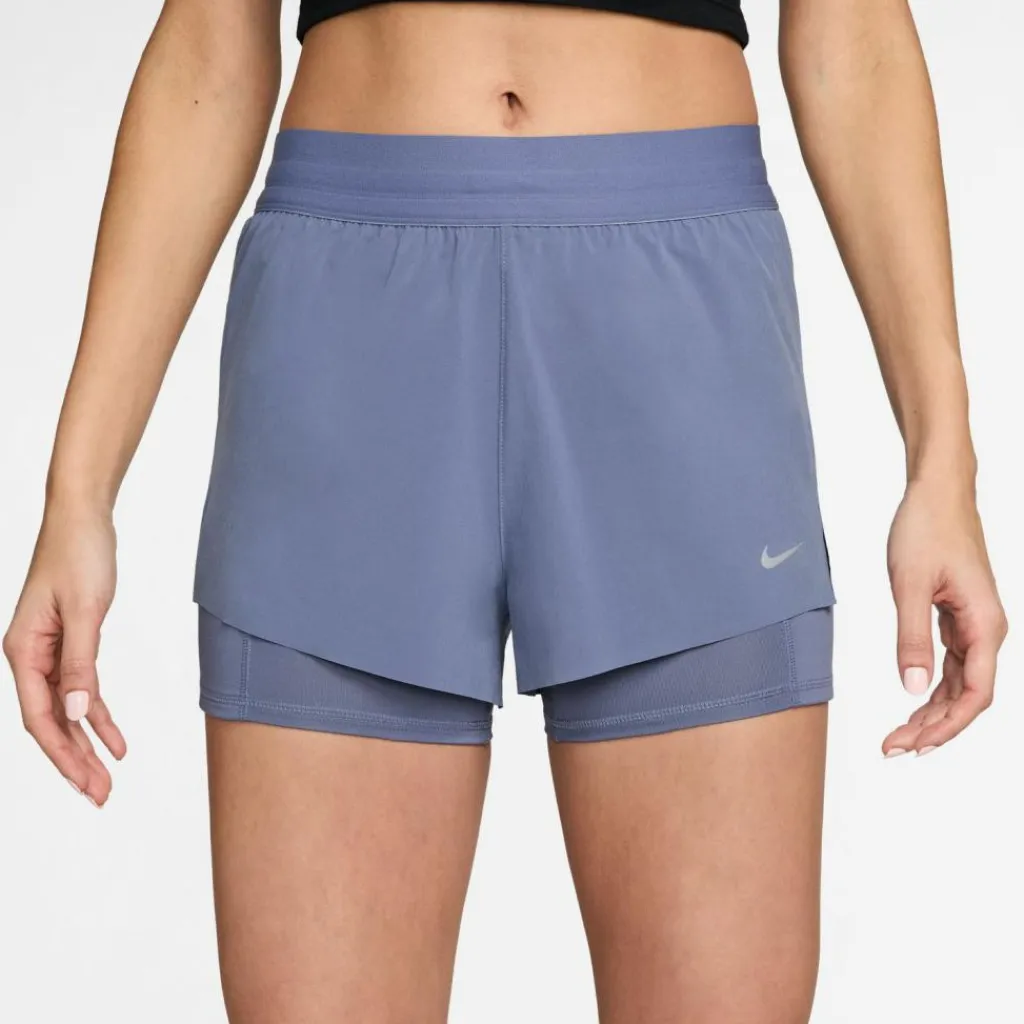 Nike Laufen|Hosen<· SWIFT world indigo-reflective silv