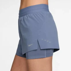 Nike Laufen|Hosen<· SWIFT world indigo-reflective silv