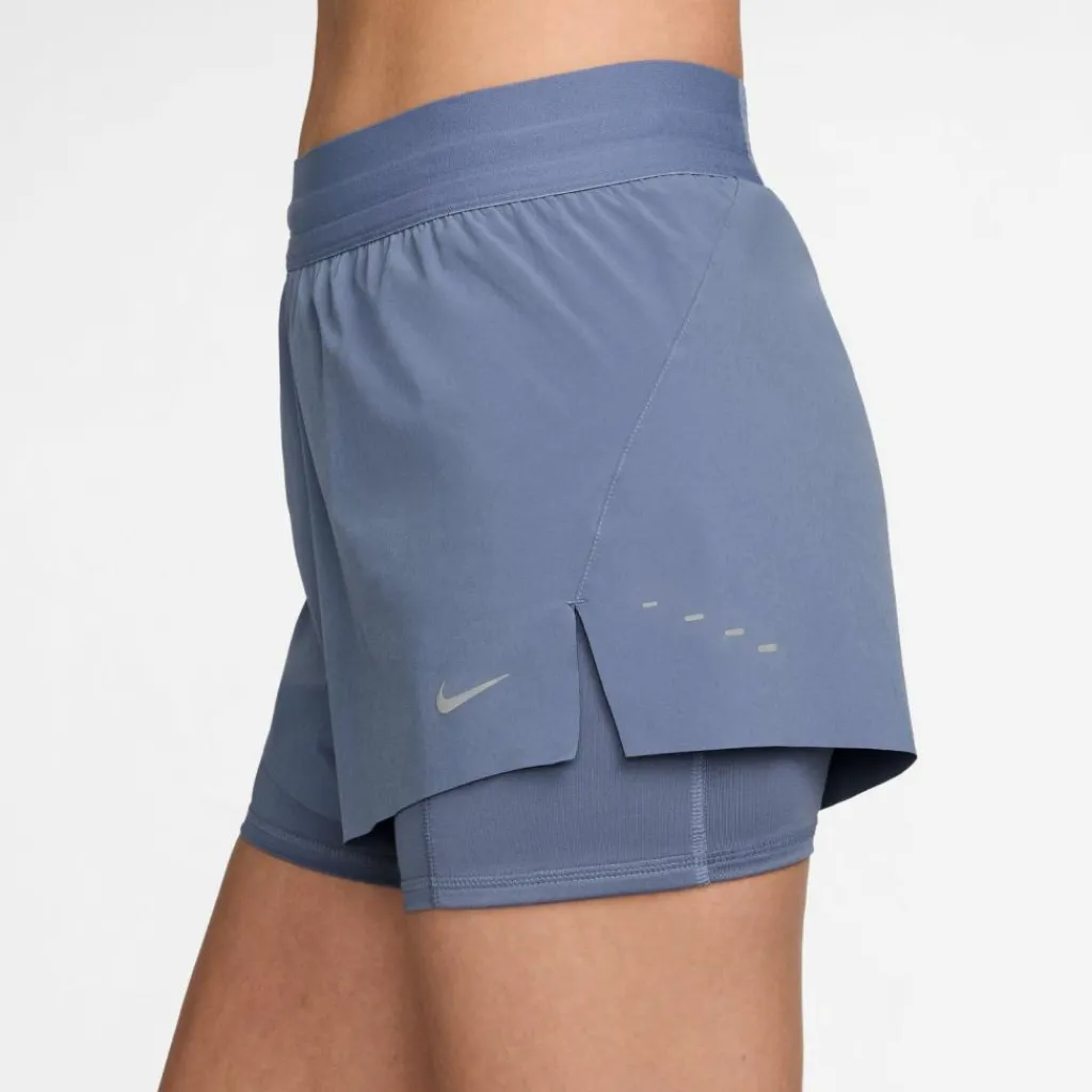 Nike Laufen|Hosen<· SWIFT world indigo-reflective silv