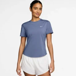 Nike Shirts<· SWIFT world indigo-reflective silv